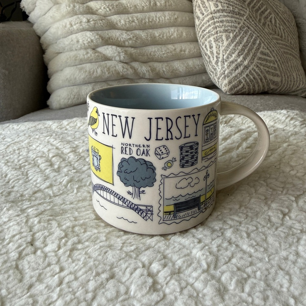 Starbucks Been There Series New Jersey Mug Across the Globe Collection 14oz
